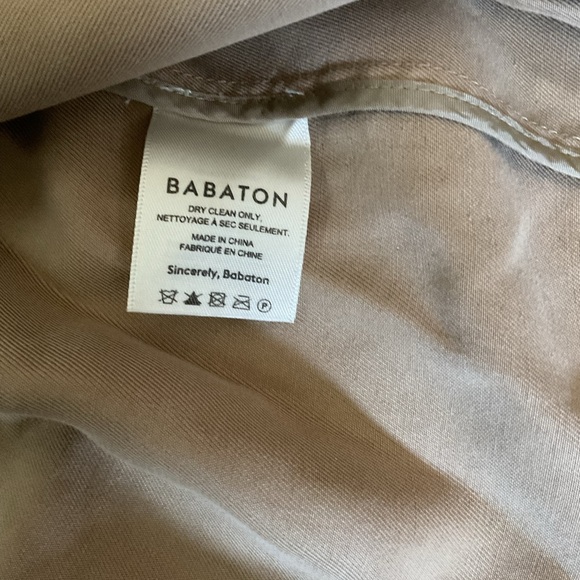 Aritzia Babaton Lawson Trench size Large - Picture 5 of 6